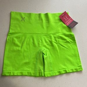 NWT’s Bundle of 2 Neon Green Yummie Tummie Shaping Shorties, Size S/M